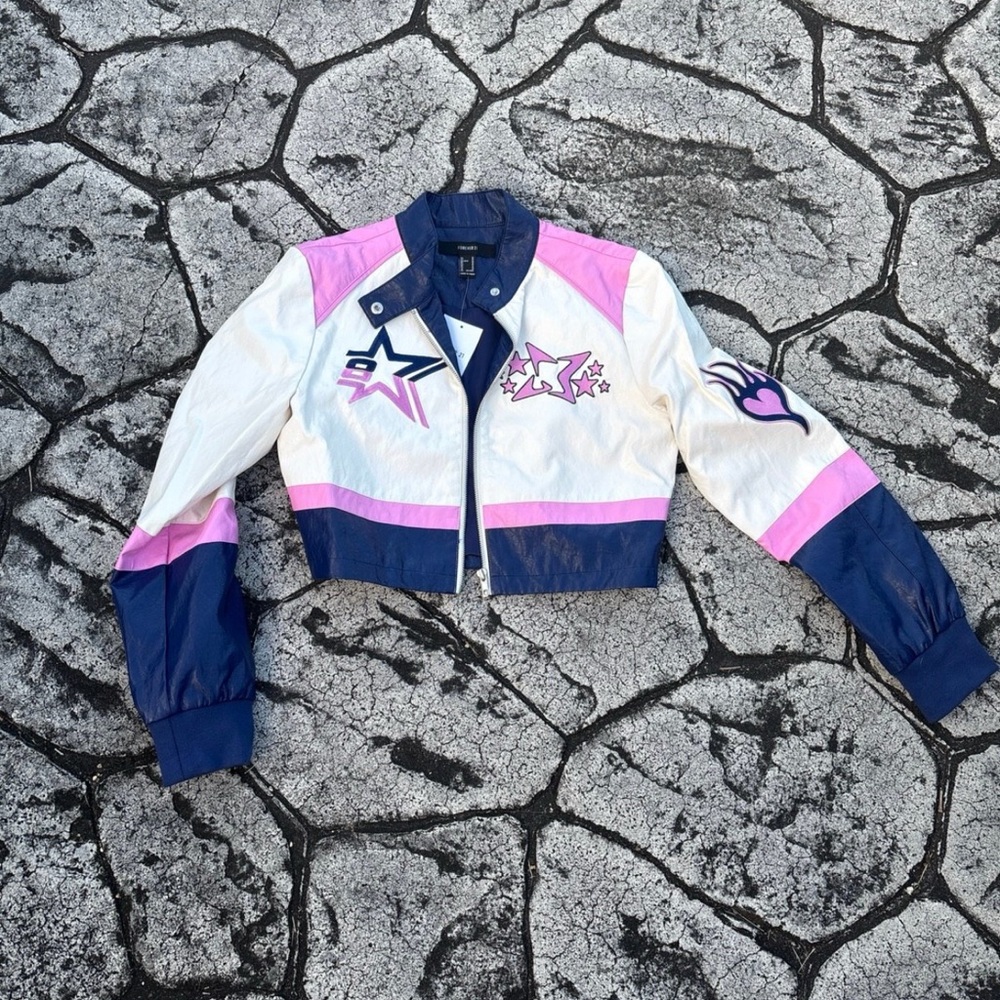 Le Sserafim Pink Flame Fear Not Kpop Leather Jacket